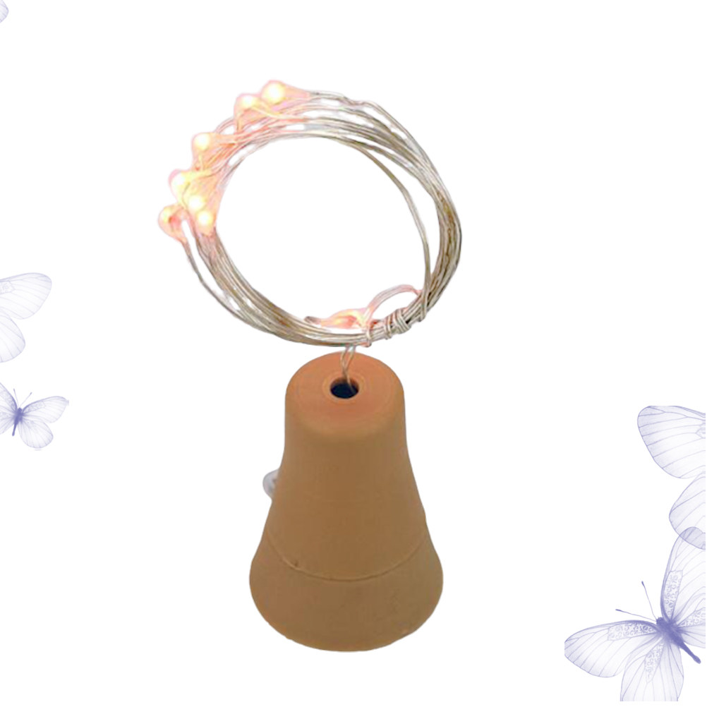Decor Lighting Cork - 10 Leds Cork String Lights Copper