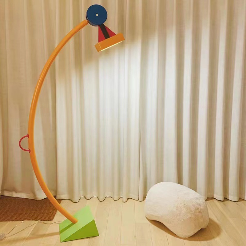 Floor Lamp Tripod - Modern Creative Color Cartoon LED Floor