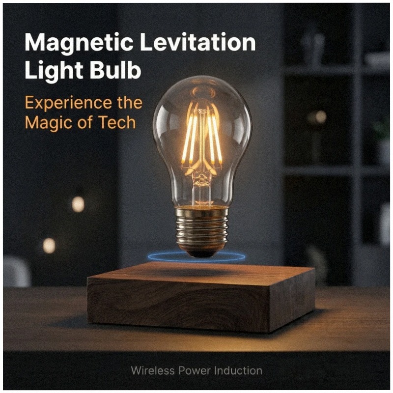 Led Moon Lamp - Magnetic Levitating Floating Wireless LED Light