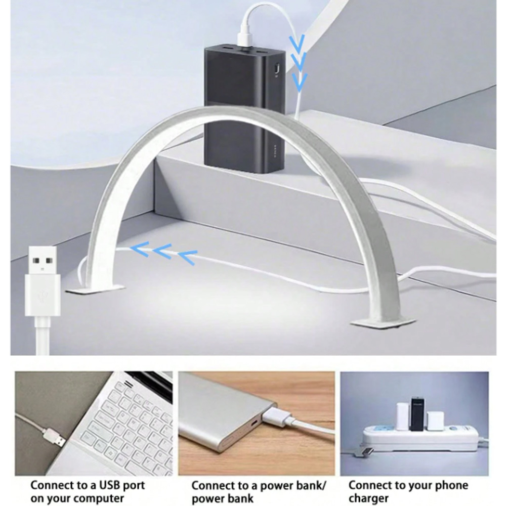 Led Moon Lamp - Nail Lamp 40/66CM Fill Light USB