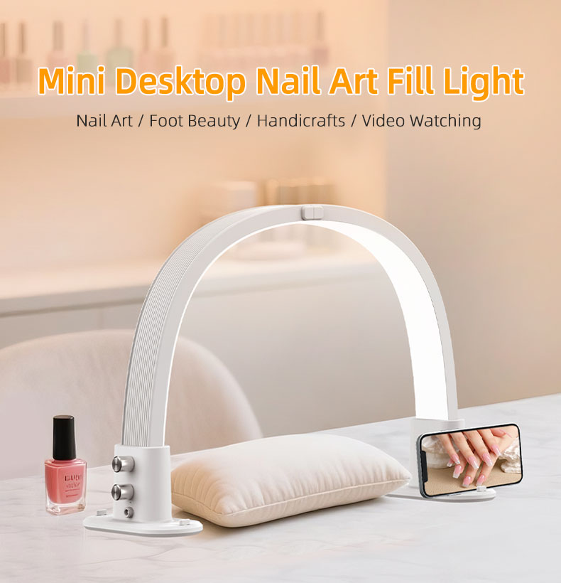 Mini half moon nail fill light - огляд і ціна Led Moon Lamp
