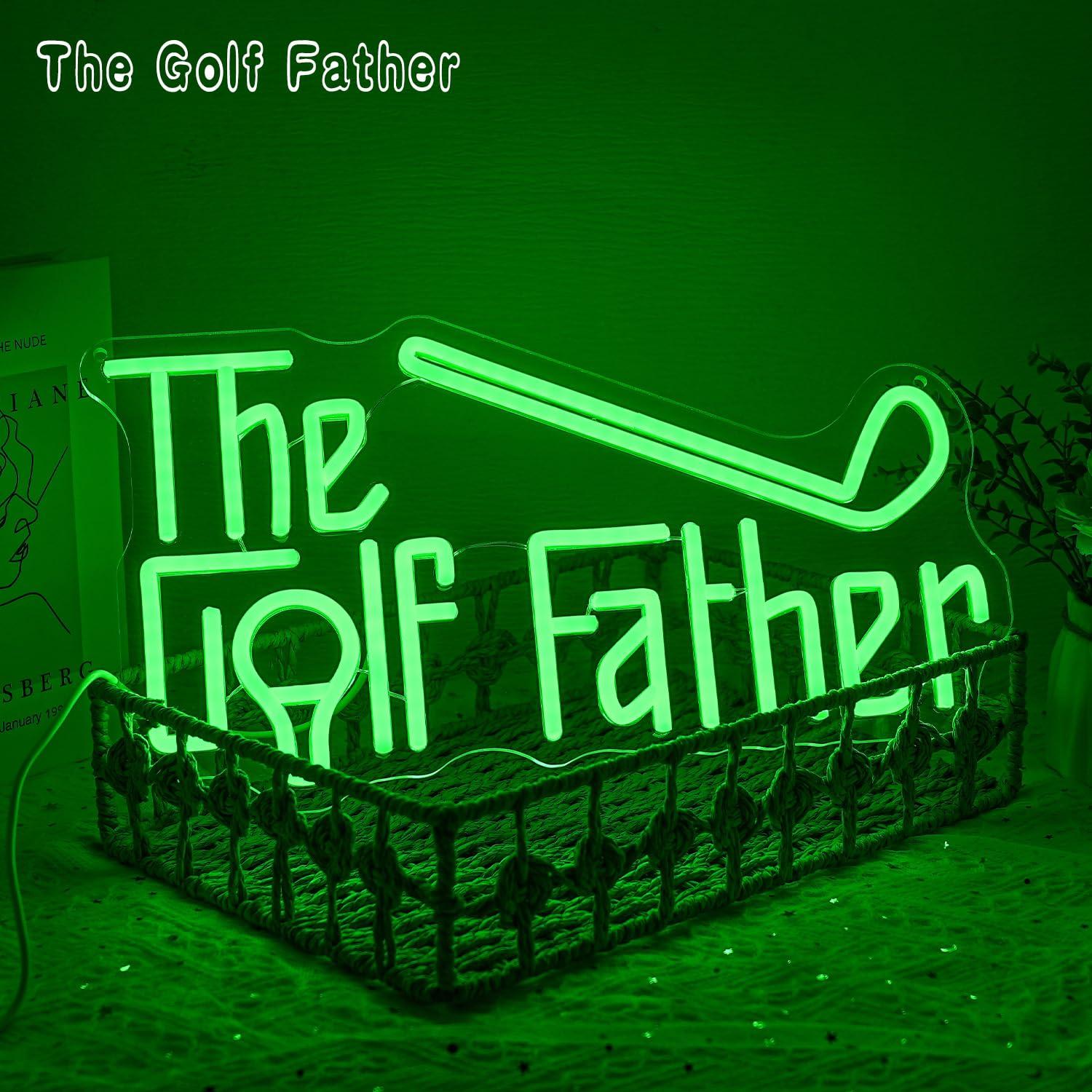The Golf Father Neon Sign USB  - огляд і ціна Led Lighting Wall Decor