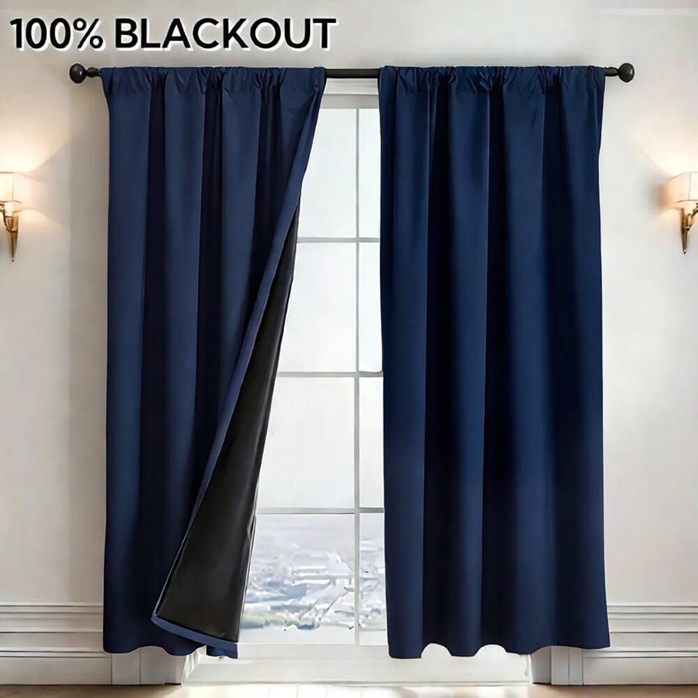 1pc 100% Blackout Curtain with - огляд і ціна Office Lighting Decor