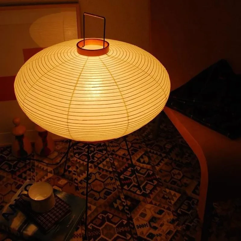 Wabi Sabi Noguchi Akari Japane - огляд і ціна Floor Lamp Tripod