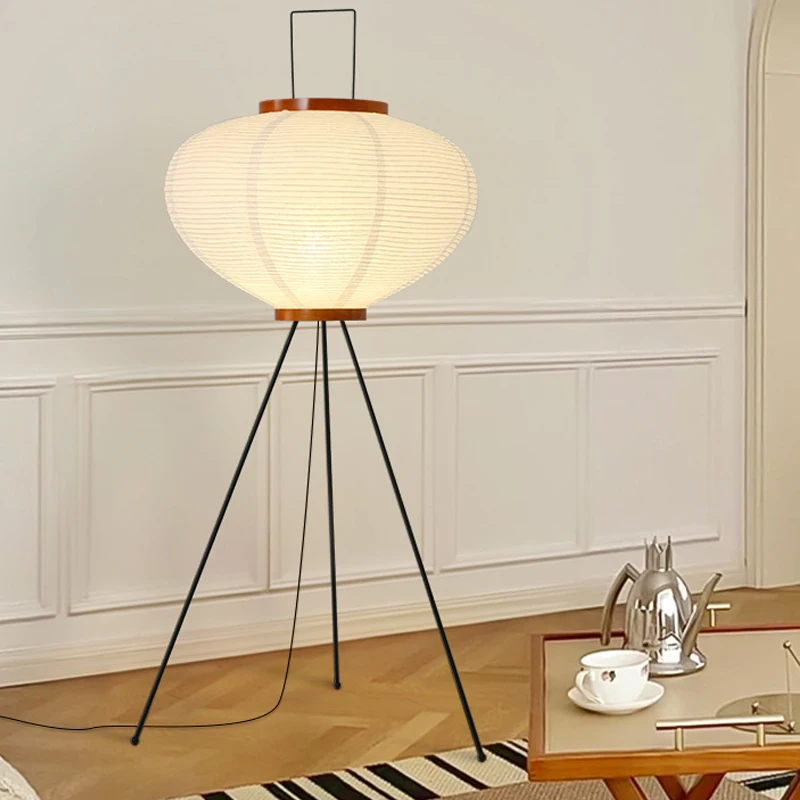 Wabi Sabi Noguchi Akari Japane - огляд і ціна Floor Lamp Tripod