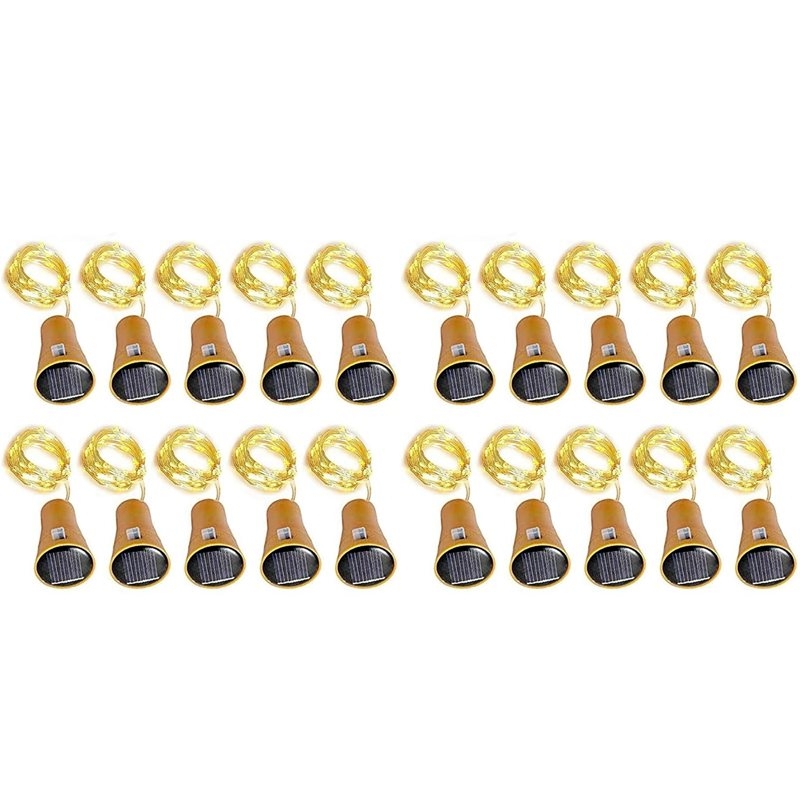 ABHU 20Pcs Solar Wine Bottle S - огляд і ціна Decor Lighting Cork