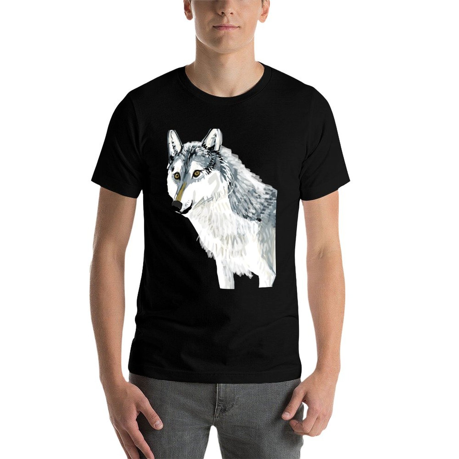 Totem Alberta Wolf T-Shirt Cas - огляд і ціна Alberta Lighting & Decor Edmonton Ab