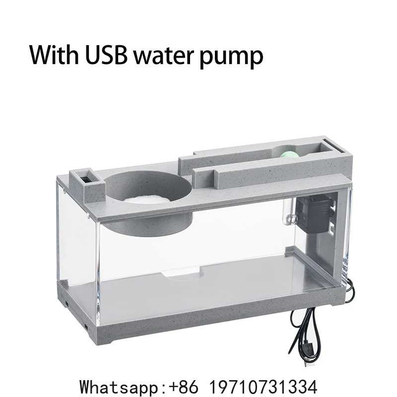 Aquarium Fish Tank Kit Built-i - огляд і ціна Office Lighting Decor