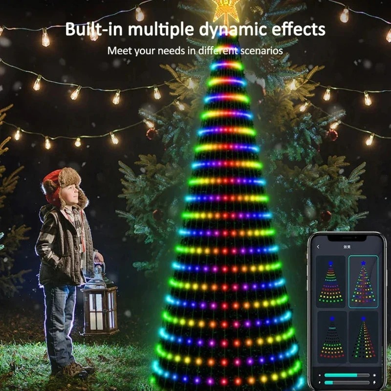 Christmas Star Tree Lights RGB - огляд і ціна Home Lighting And Decor