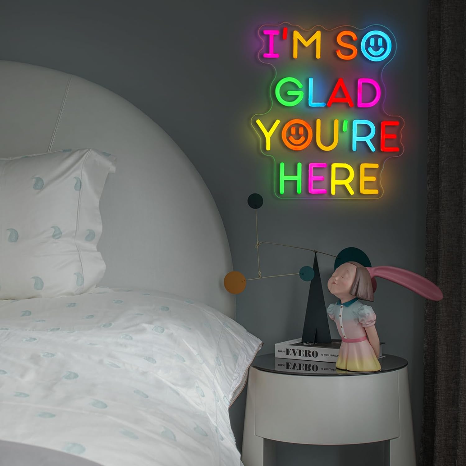  I'm So Glad You‘re Here Neon - огляд і ціна Led Lighting Wall Decor