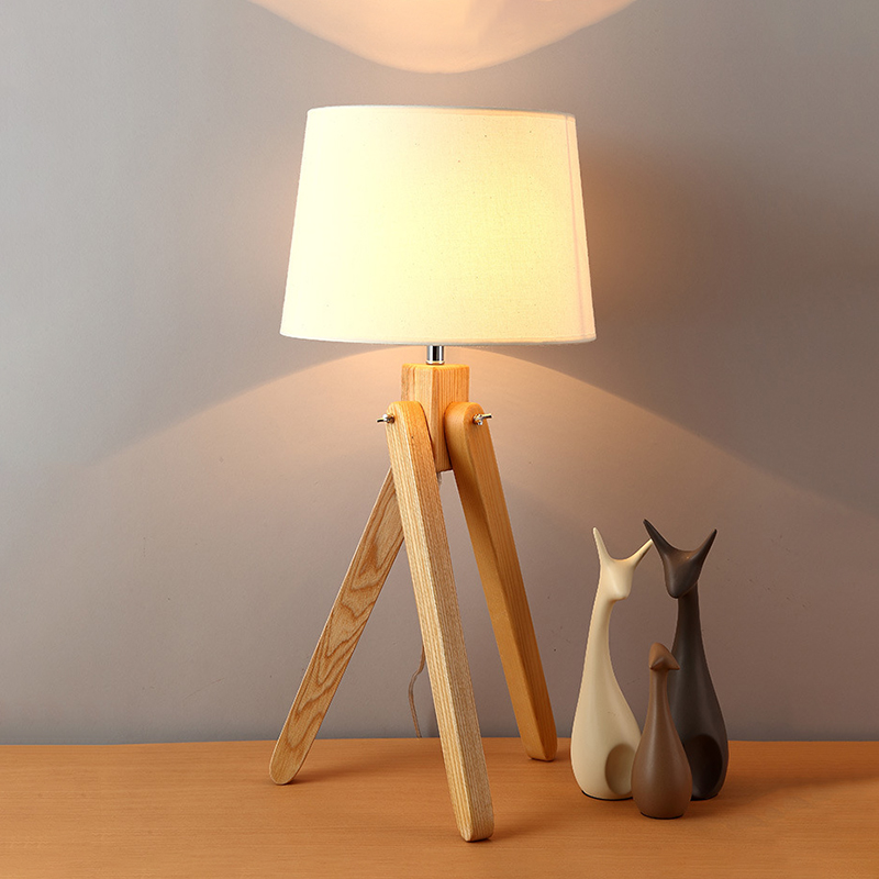 Nordic Wooden Floor Lamps Wood - огляд і ціна Floor Lamp Tripod