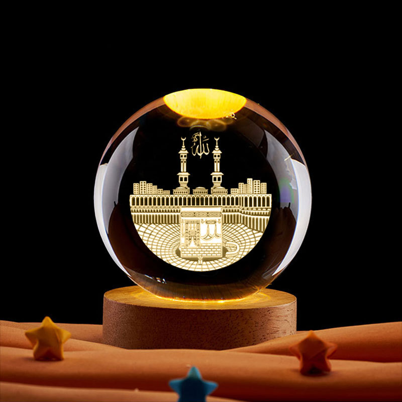 Ramadan Decoration 3D Crystall - огляд і ціна Led Moon Lamp