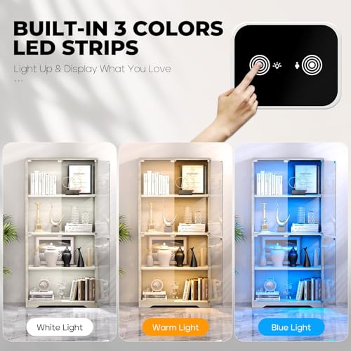 Display Cabinet with Glass Doo - огляд і ціна Lighting & Home Decor Studio Photos