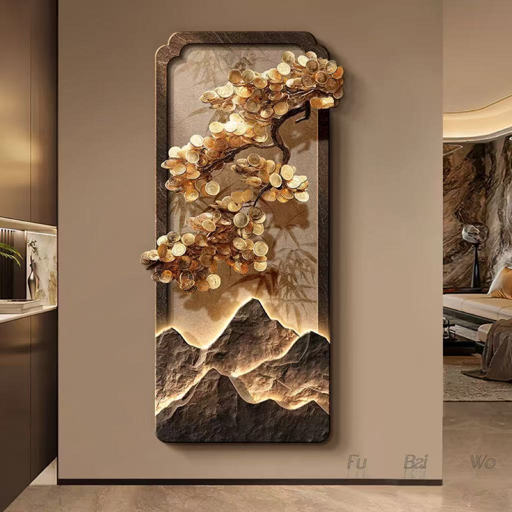 New Chinese style luxury tree  - огляд і ціна Wall Decor Lighting Tree