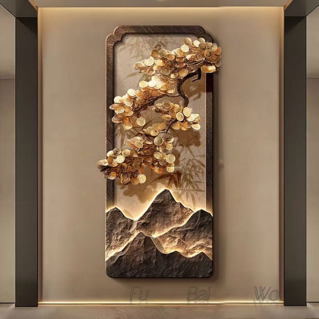 New Chinese style luxury tree  - огляд і ціна Wall Decor Lighting Tree