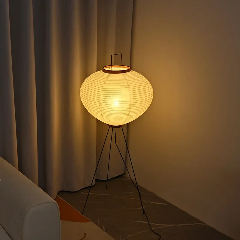 Japanese Noguchi Akari Rice Pa - огляд і ціна Floor Lamp Tripod