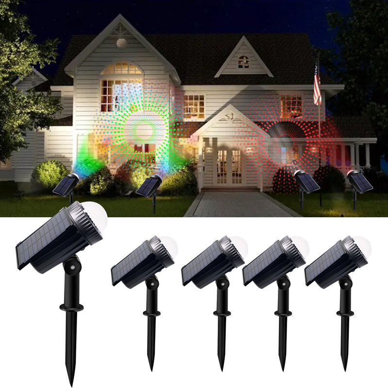 Outdoor Solar Projection Drip  - огляд і ціна Wall Decor Lighting Tree