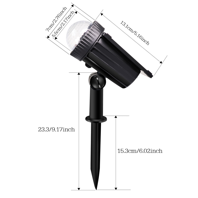 Outdoor Solar Projection Drip  - огляд і ціна Wall Decor Lighting Tree