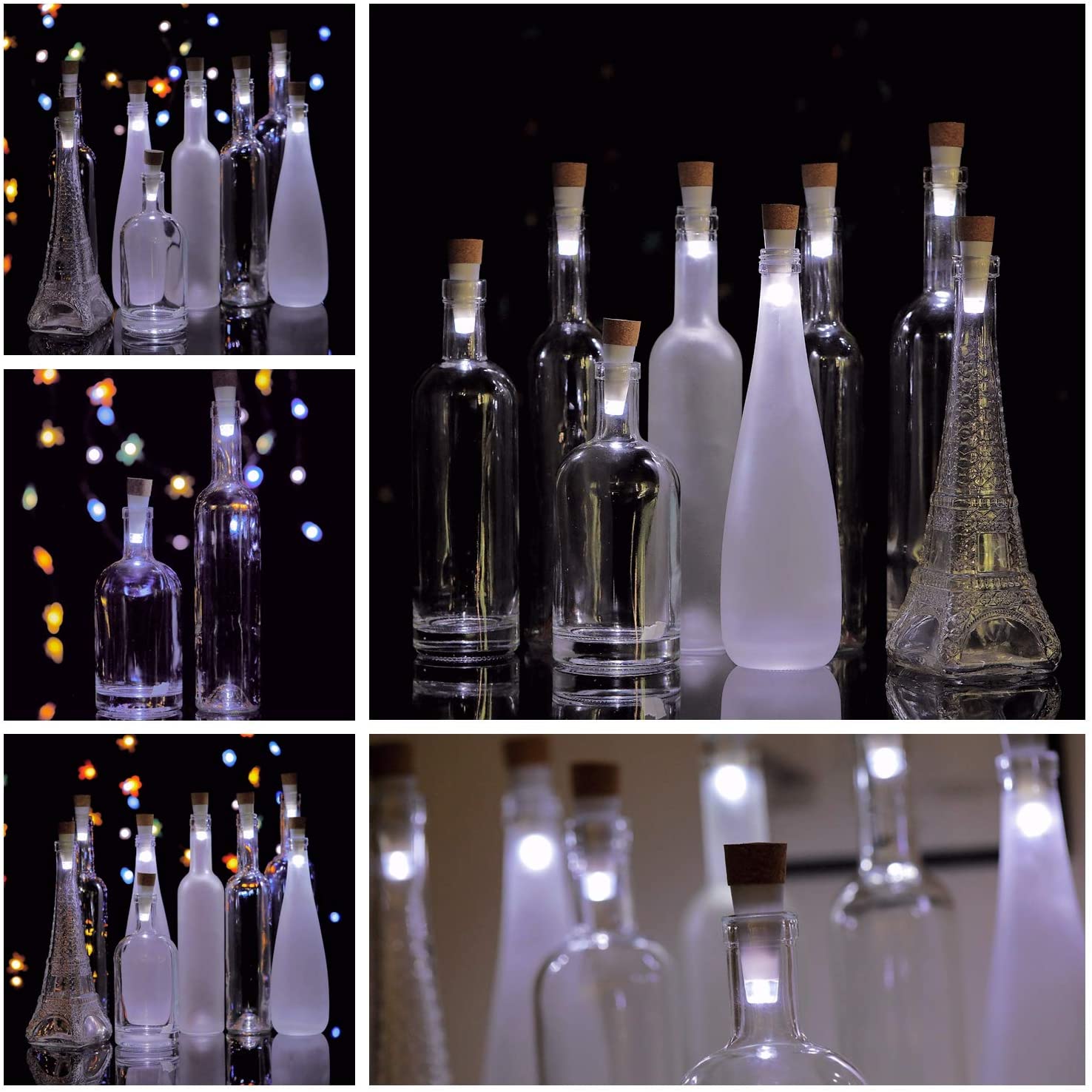 USB Rechargeable Bottle Lights - огляд і ціна Decor Lighting Cork