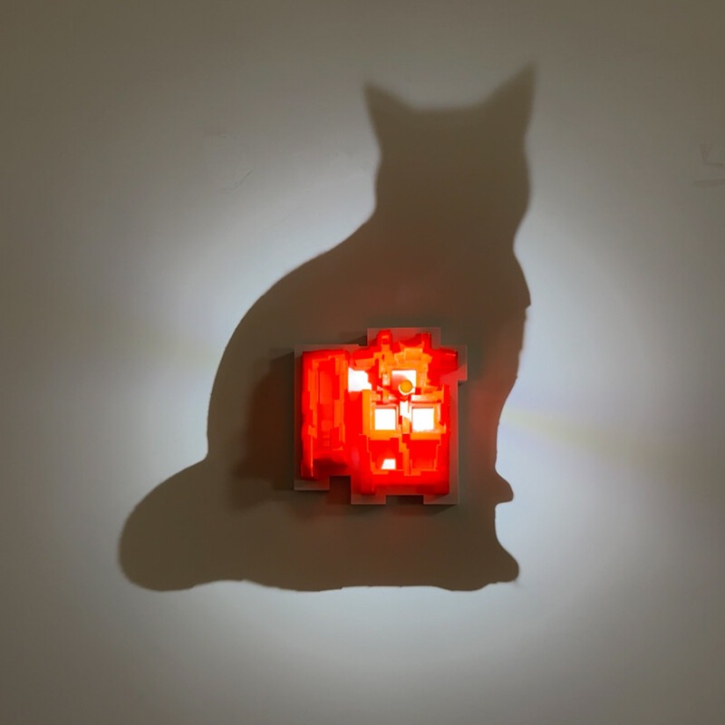 Dropshipping 3D Light Shadow N - огляд і ціна Led Lighting Wall Decor