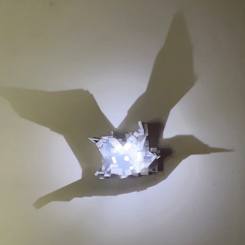 Dropshipping 3D Light Shadow N - огляд і ціна Led Lighting Wall Decor