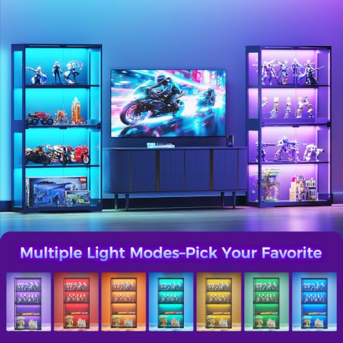 Display Case with Glass Doors  - огляд і ціна Lighting & Home Decor Studio Photos
