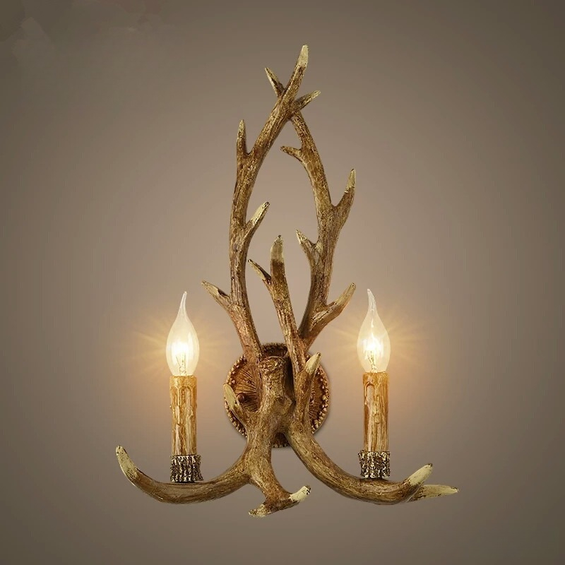 Wooden Feeling Resin Decorativ - огляд і ціна Wall Decor Lighting Tree