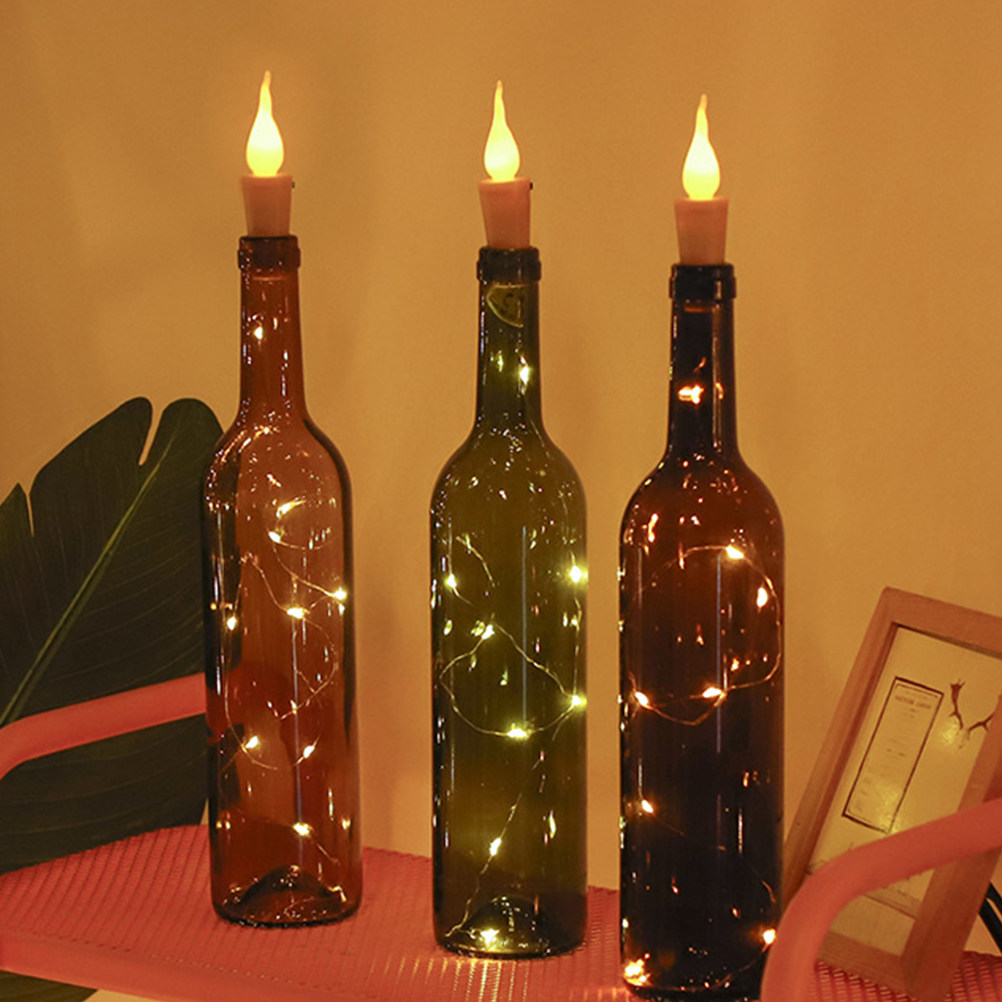 6Pcs Wine Bottle String Light  - огляд і ціна Decor Lighting Cork
