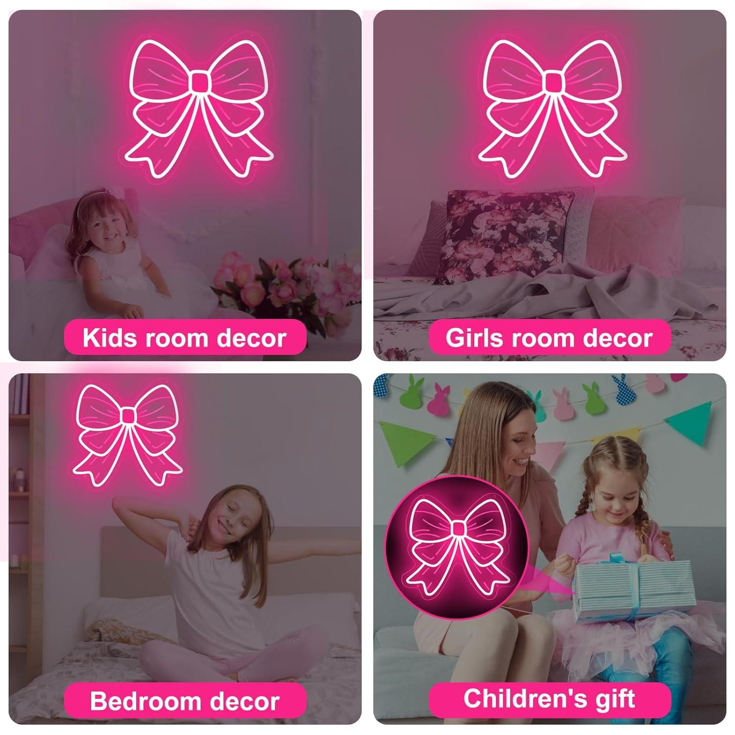 Bow Neon Signs USB Dimmable LE - огляд і ціна Led Lighting Wall Decor