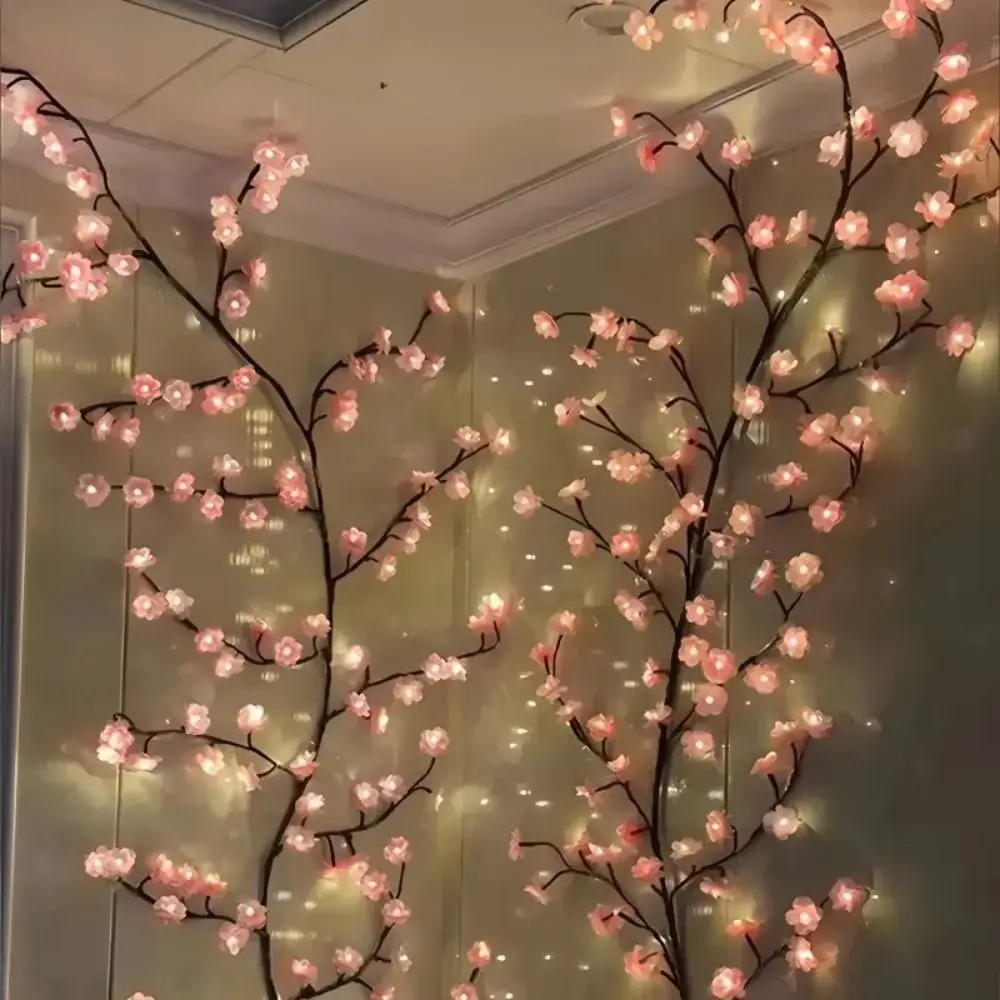 Cherry Blossom Willow Vine Twi - огляд і ціна Wall Decor Lighting Tree
