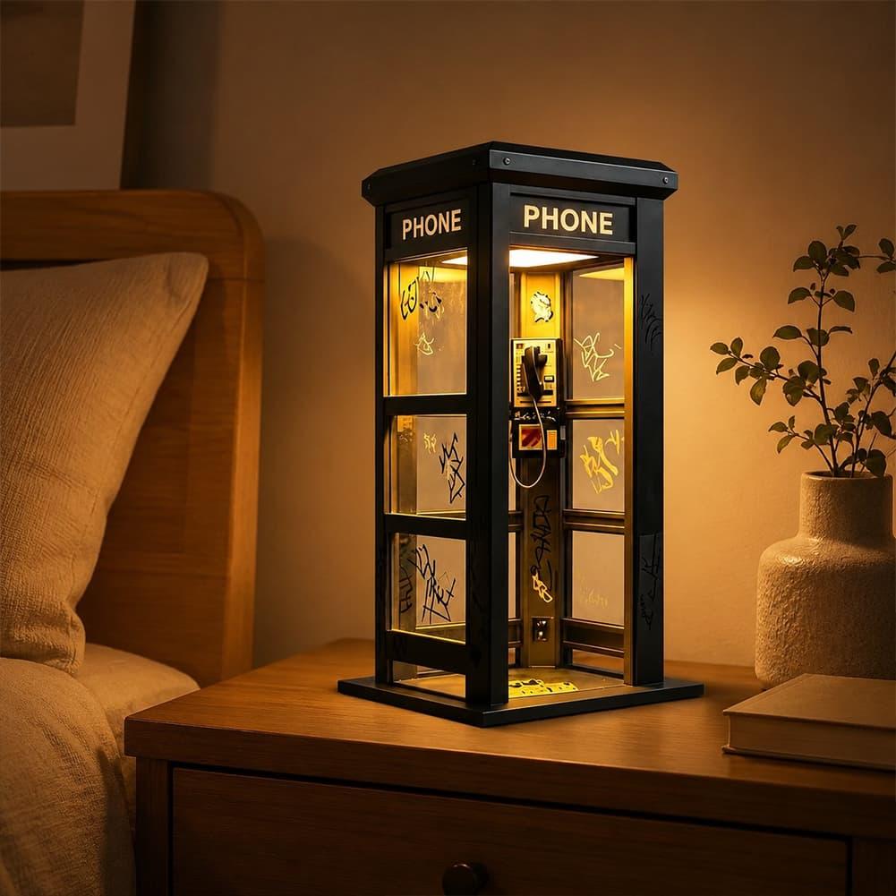Vintage London Telephone Booth - огляд і ціна Home Lighting And Decor