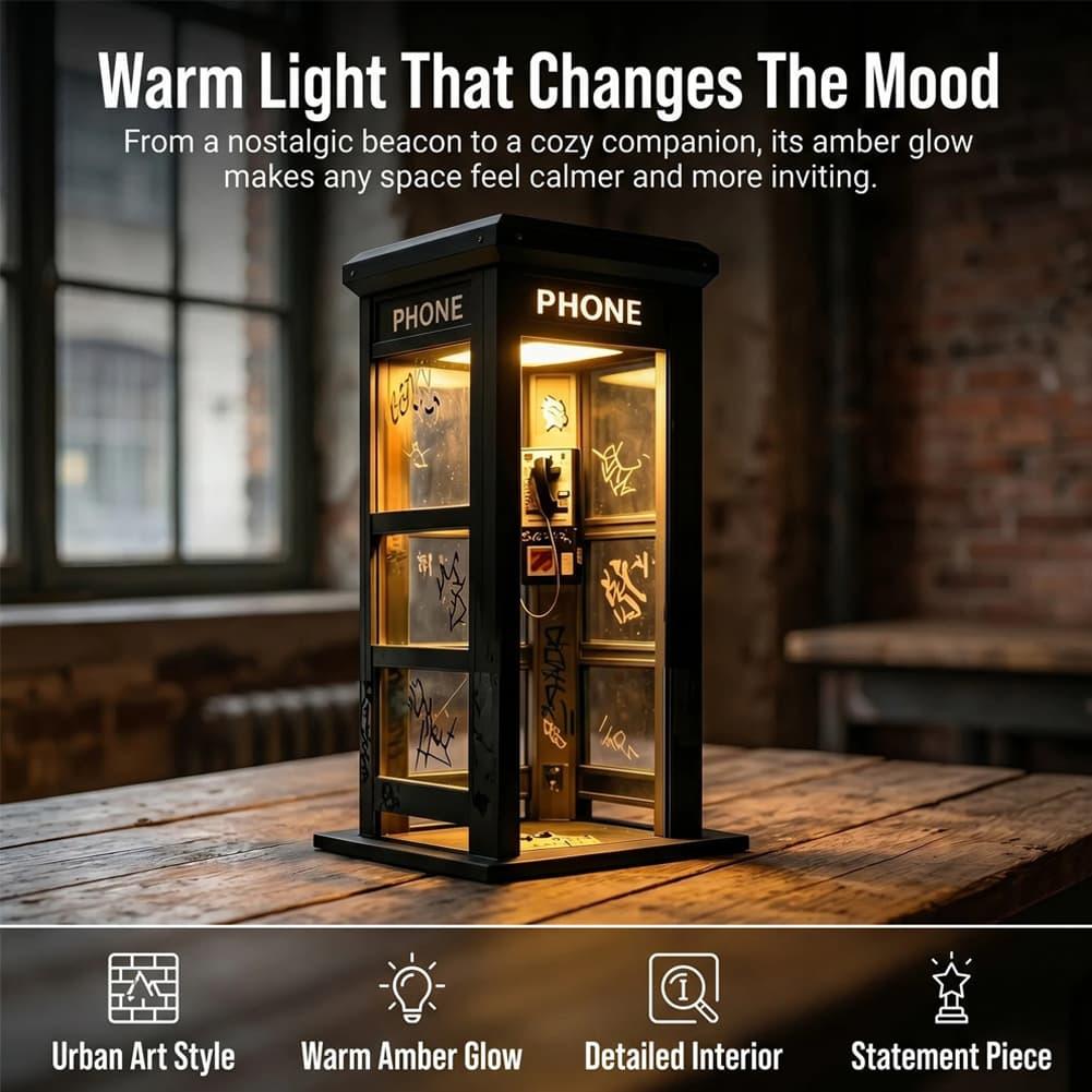 Vintage London Telephone Booth - огляд і ціна Home Lighting And Decor