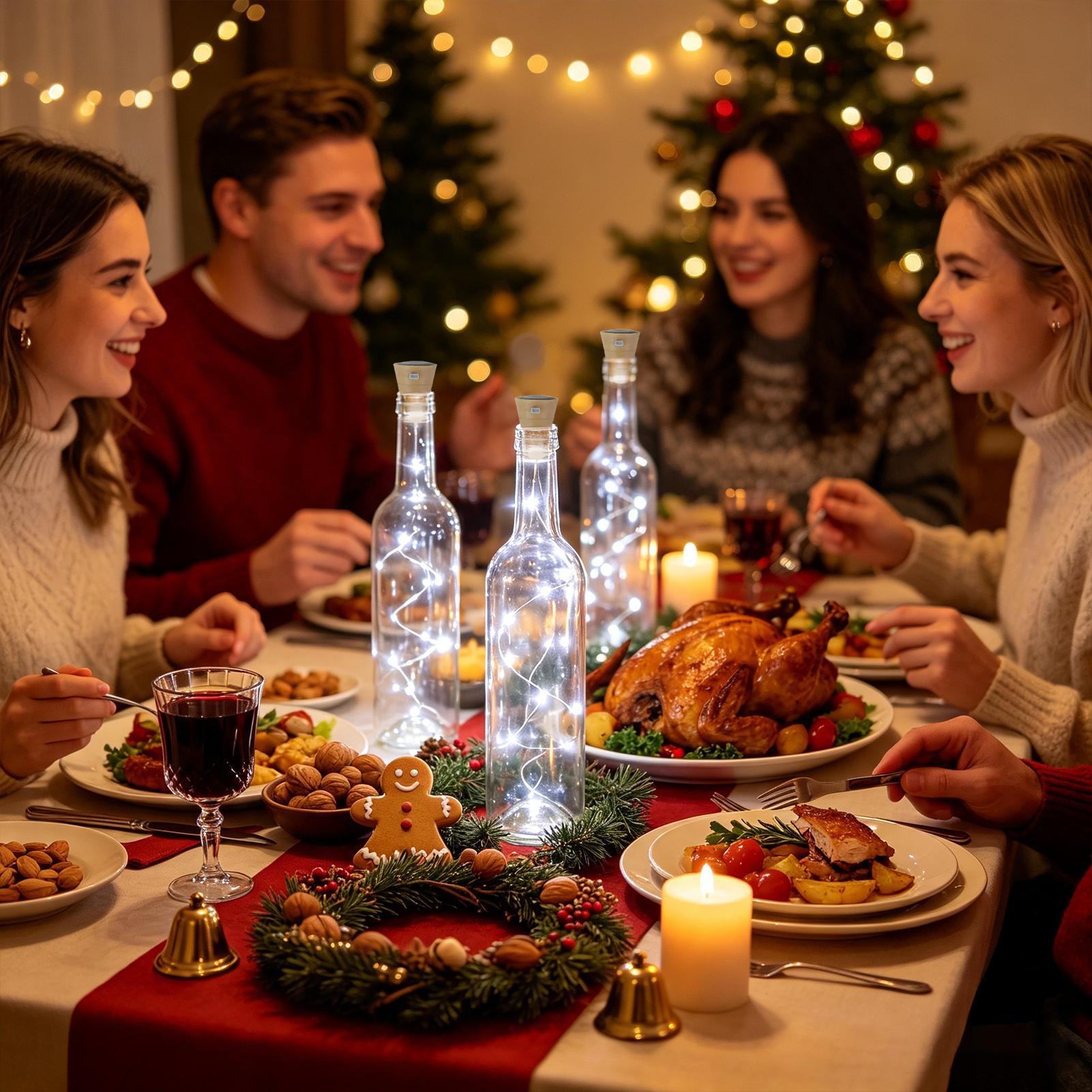 Wine Bottle Lights With Cork 6 - огляд і ціна Decor Lighting Cork