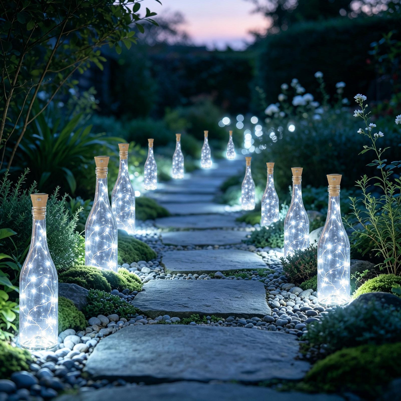 Wine Bottle Lights With Cork 6 - огляд і ціна Decor Lighting Cork