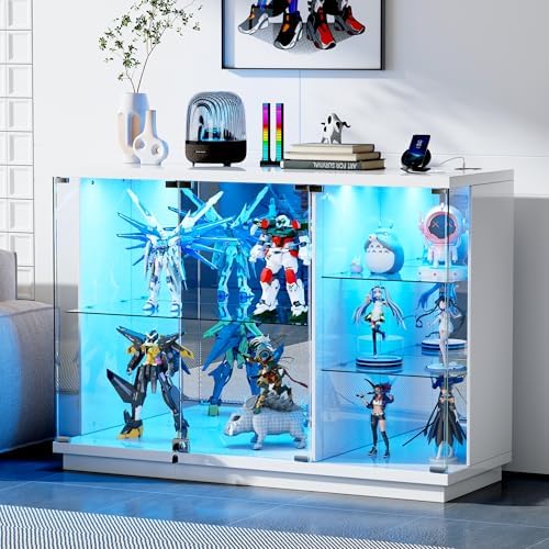 Glass Display Cabinet with Loc - огляд і ціна Lighting & Home Decor Studio Photos