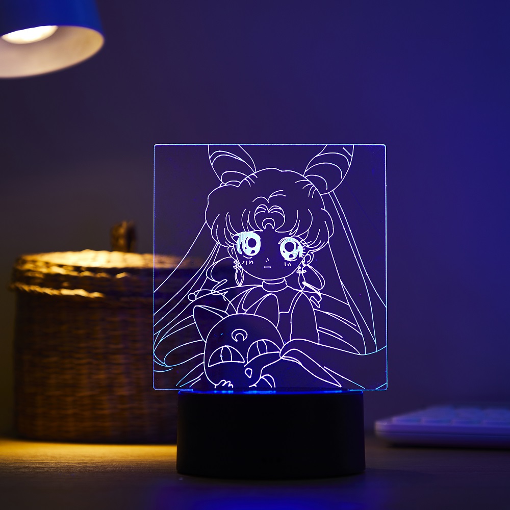 Cartoon character Tsukino Usag - огляд і ціна Led Moon Lamp